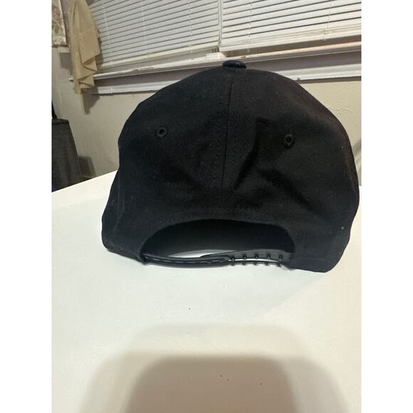 This is a Pit Bull Pukka black snapback hat with a glitter brim. Wore once - Picture 3 of 6